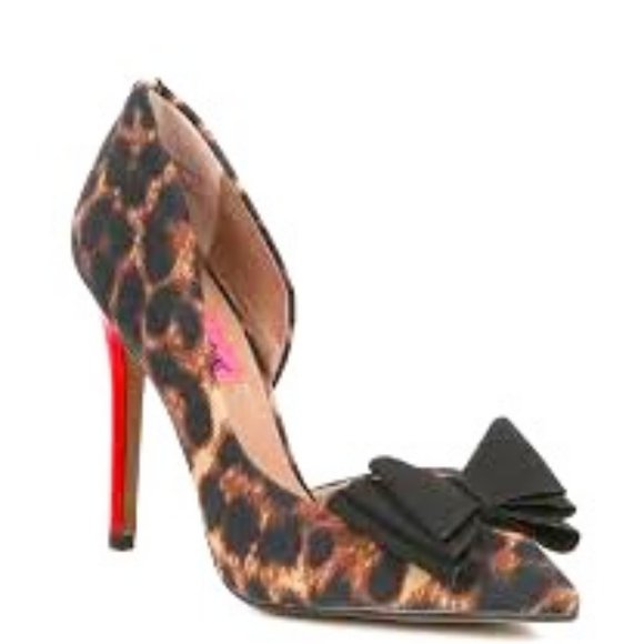 Betsey Johnson Shoes - Betsy Johnson Leopard Stiletto